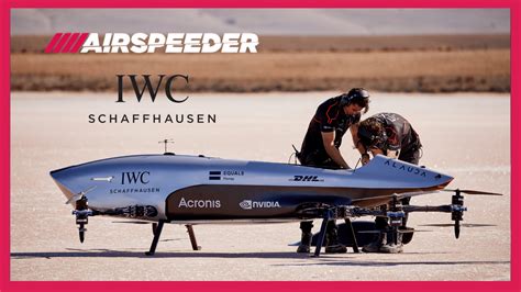 iwc airspeeder|IWC Is Partnering with a Flying Car Racing Series .